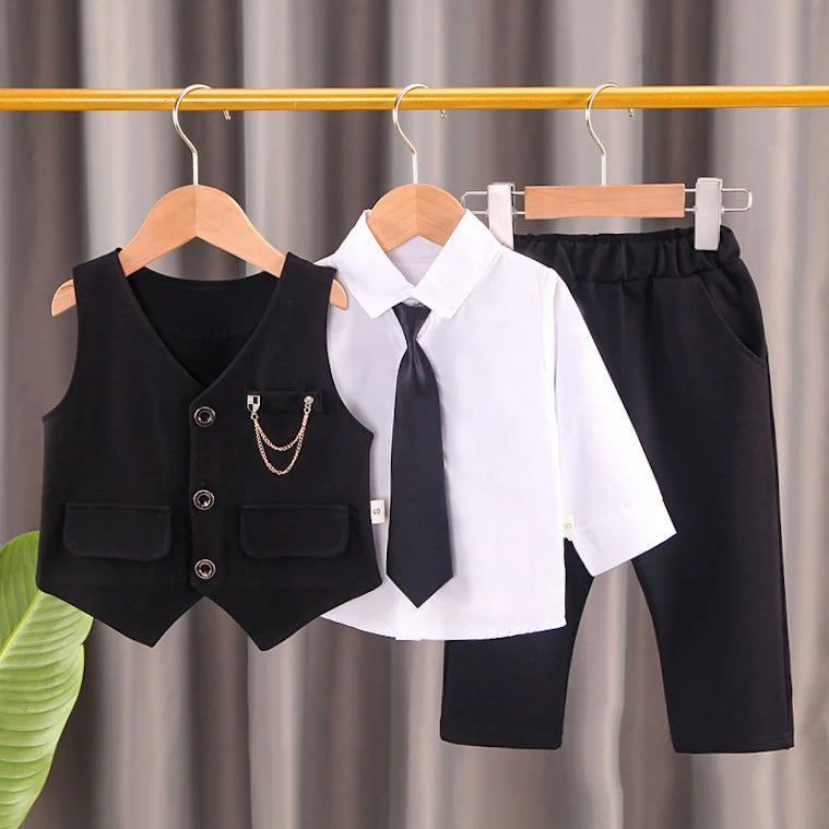 New Spring Autumn Baby Clothes Suit Children