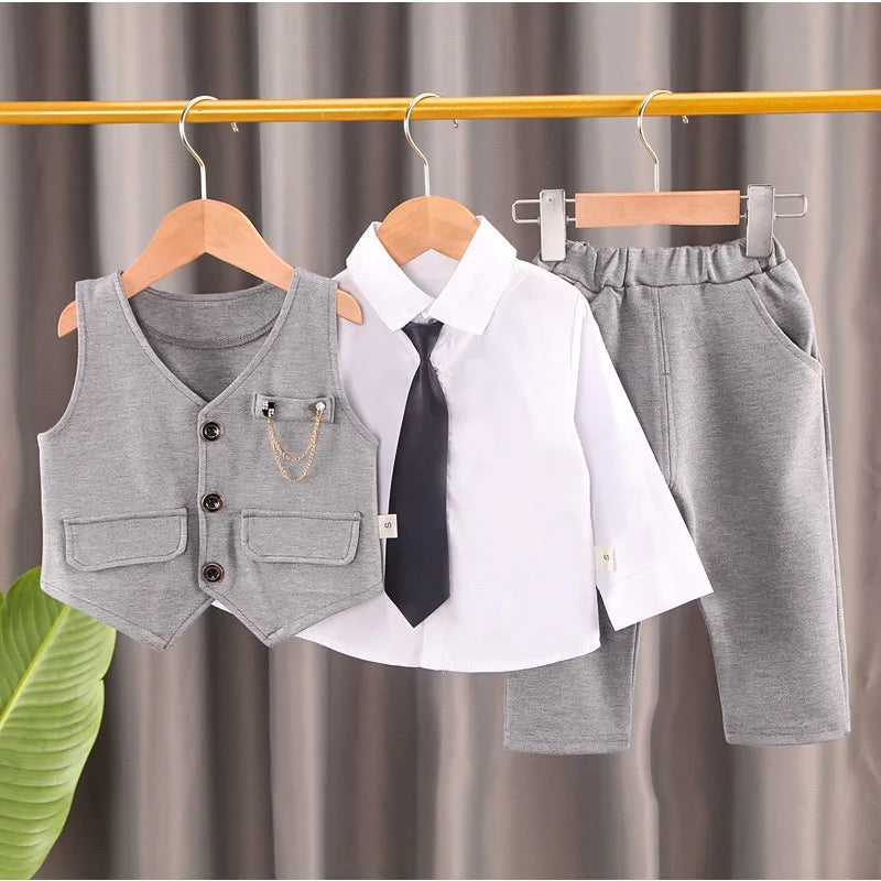 New Spring Autumn Baby Clothes Suit Children