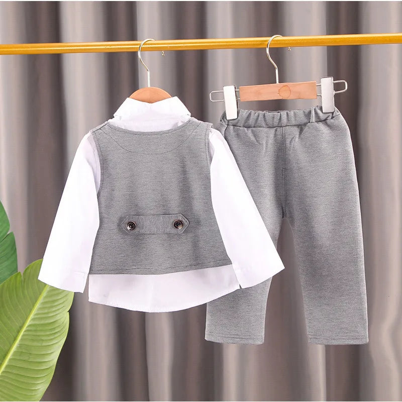 New Spring Autumn Baby Clothes Suit Children