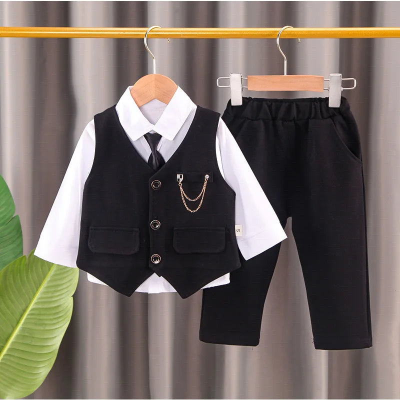 New Spring Autumn Baby Clothes Suit Children