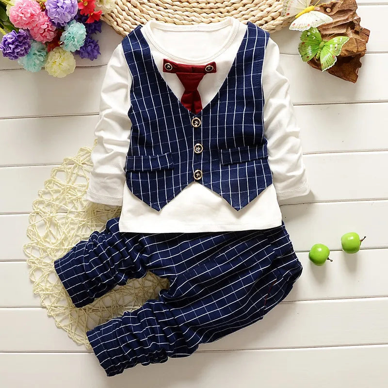 Kids Thinner Clothes Sets Spring Autumn