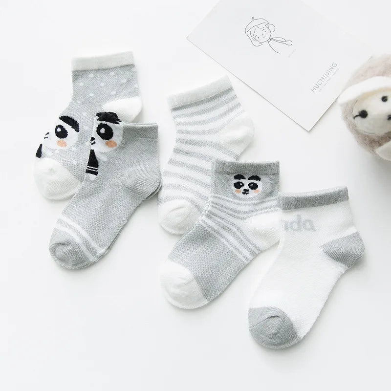 5Pairs/lot 0-2Y Infant Baby Socks Baby