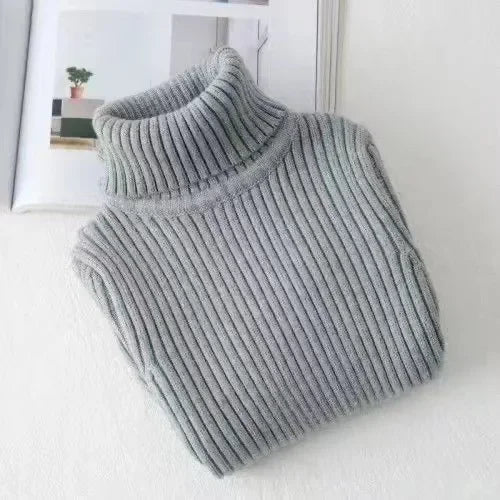 Baby Girls Winter Turtleneck Knitted Sweaters