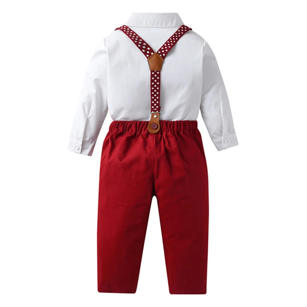 1 2 3 4 5 6 7Y Boy Christmas Outfit