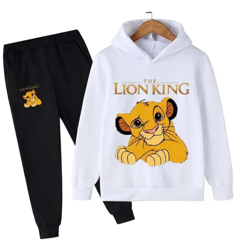 Lion King Children Hoodie + Pants 2pcs