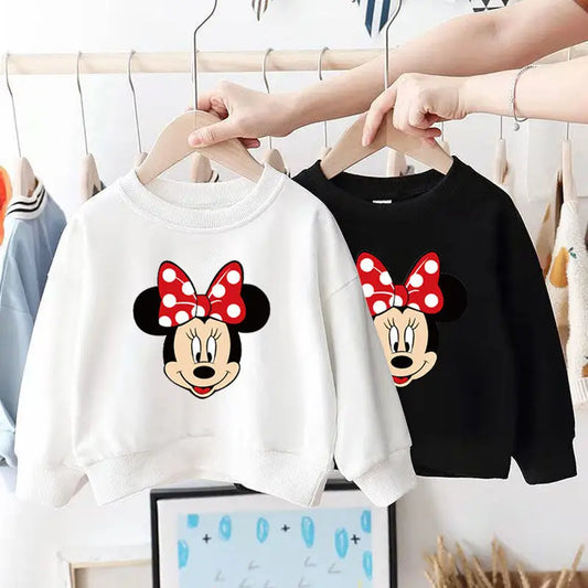 Spring/autumn Baby Girl Minnie Sweatshirt