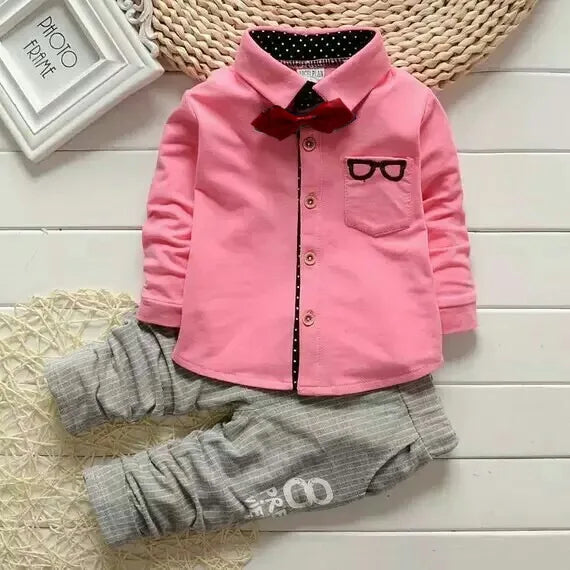 Kids Thinner Clothes Sets Spring Autumn