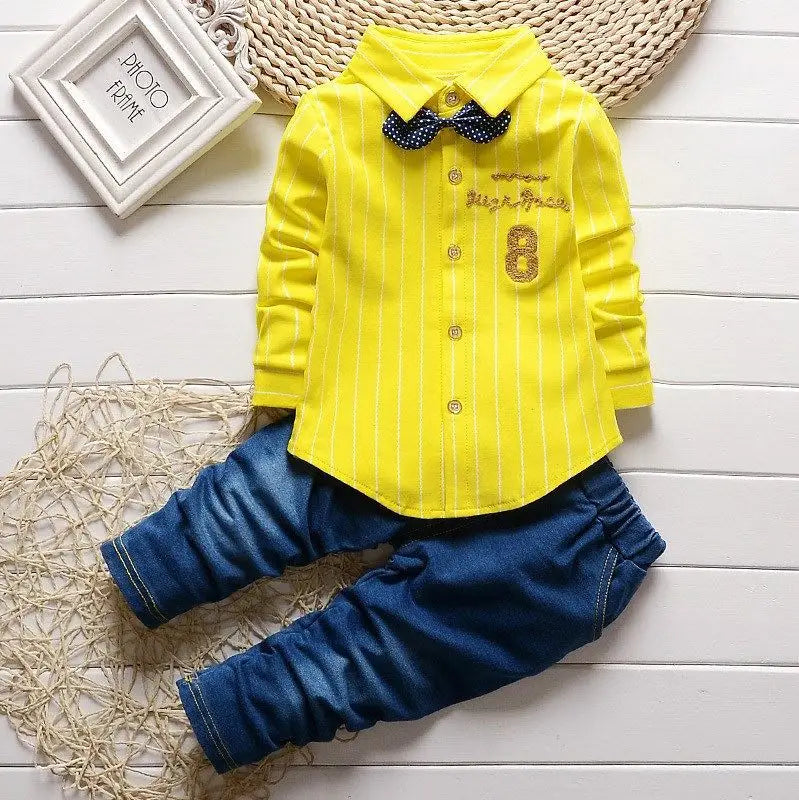 Kids Thinner Clothes Sets Spring Autumn