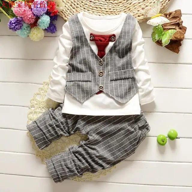 Kids Thinner Clothes Sets Spring Autumn