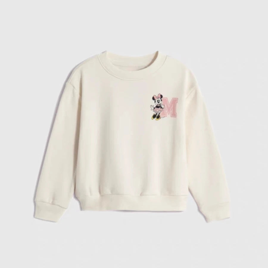 Baby Girl Cute Minnie Mouse Children Sweatshirt