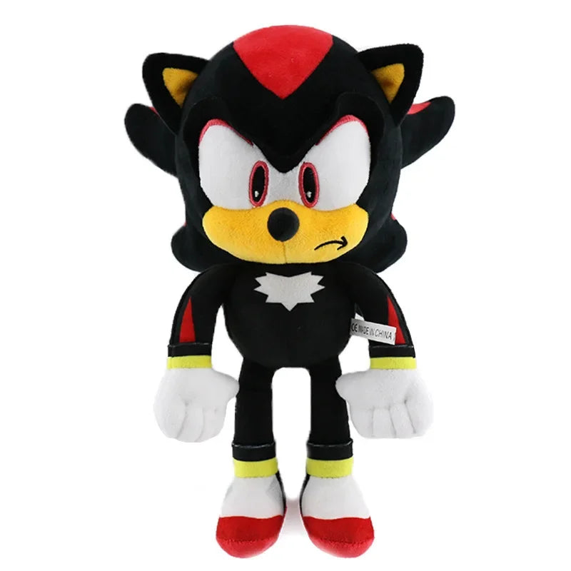 30cm Sonic peluches toy  cartoon hedgehog Amy Rose knuckle tail soft stuffed doll child birthday Sonic lovely  toys