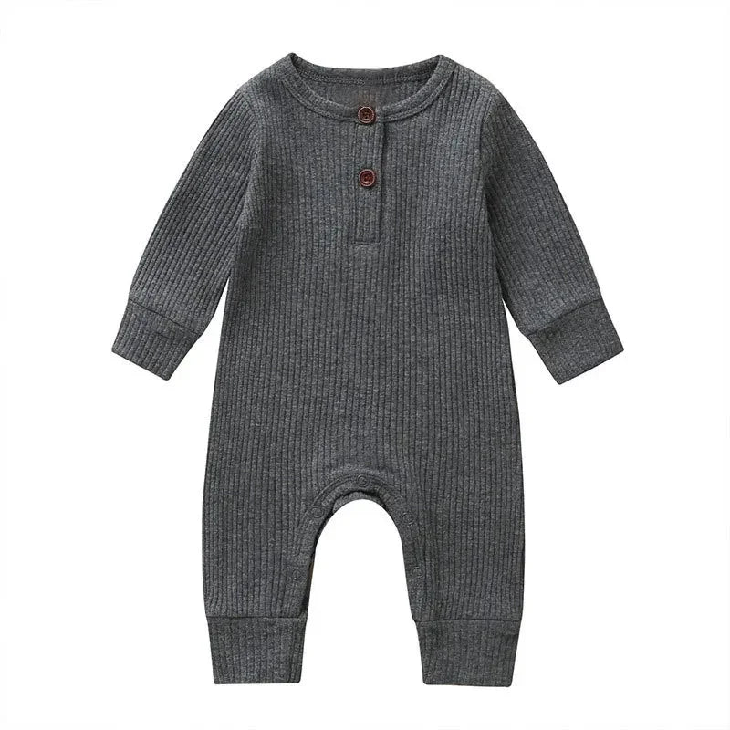 Autumn Newborn Infant Baby Boys Girls Romper