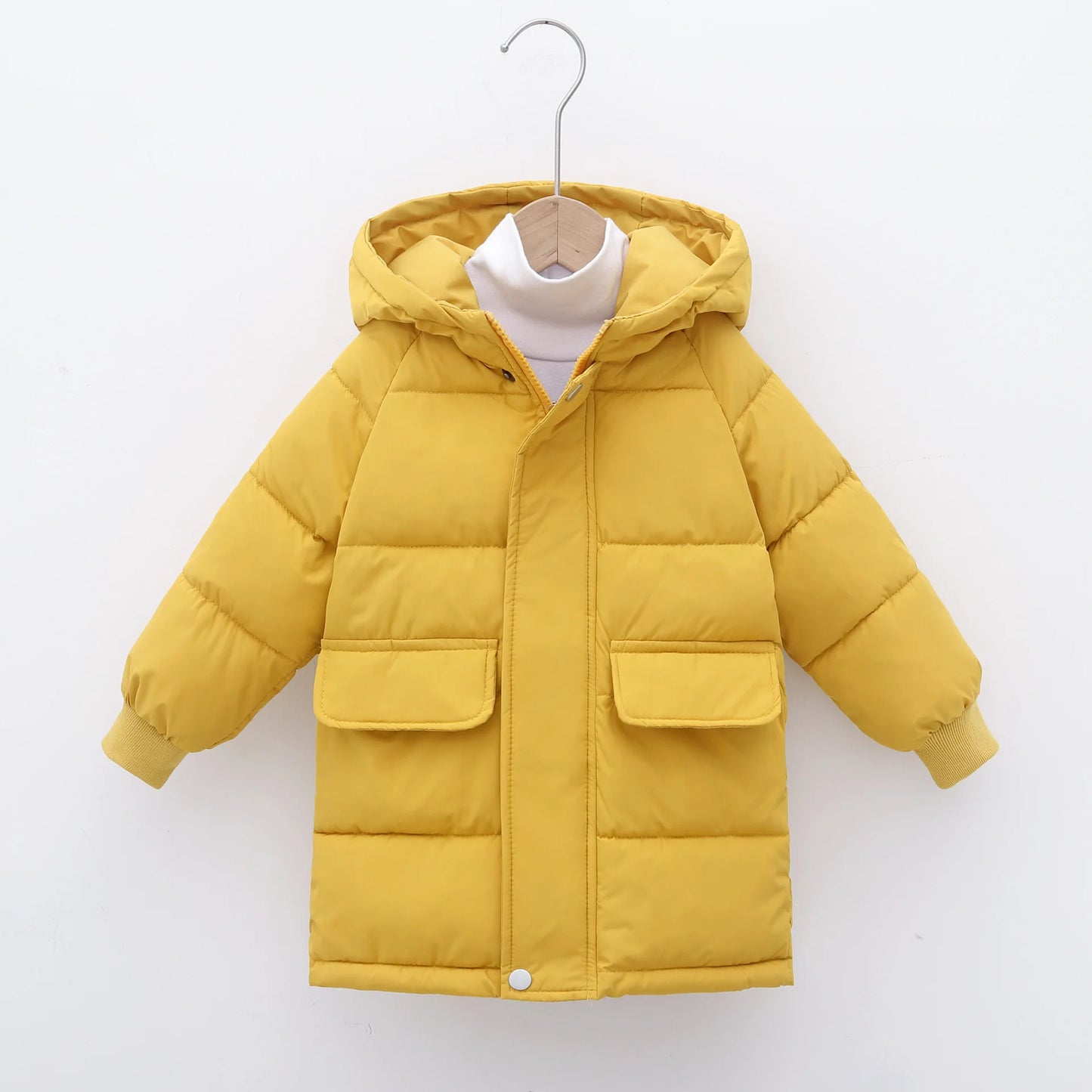 Boys Jackets Outerwear Autumn Winter Clothes Kids Girls Cotton-Padded Parka Jackets Children Thick Warm Cotton Coats 3-10Y