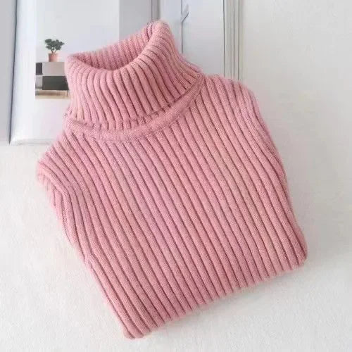 Baby Girls Winter Turtleneck Knitted Sweaters