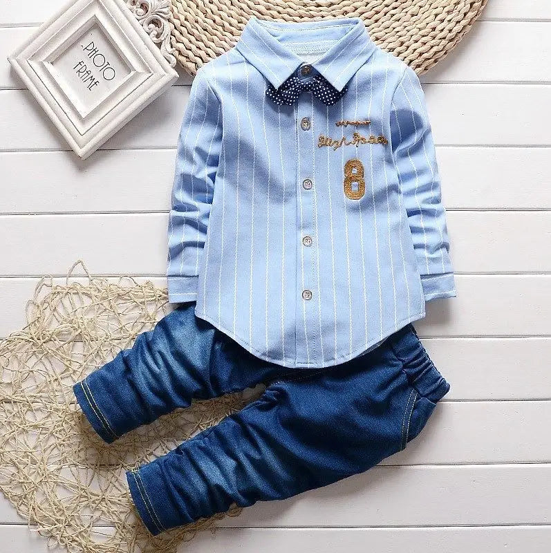 Kids Thinner Clothes Sets Spring Autumn