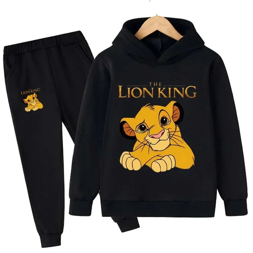 Lion King Children Hoodie + Pants 2pcs