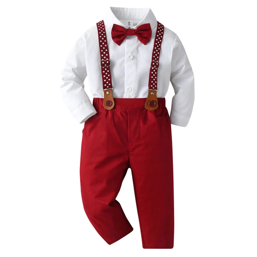 1 2 3 4 5 6 7Y Boy Christmas Outfit