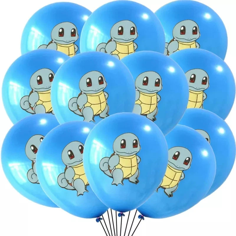 3/2/1Pack pokemon Latex Balloons