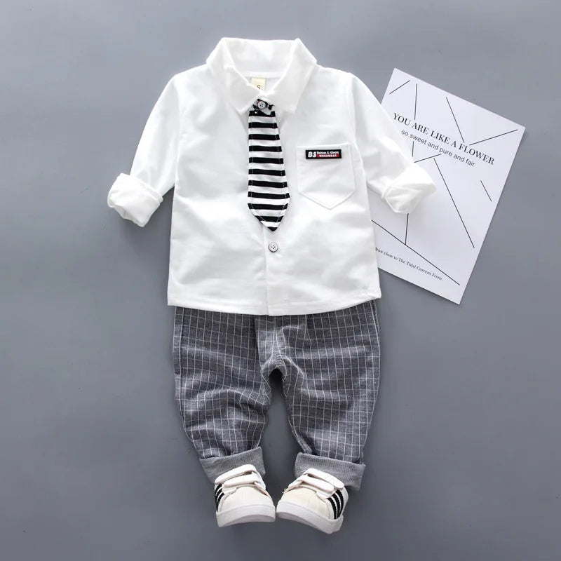 Kids Thinner Clothes Sets Spring Autumn