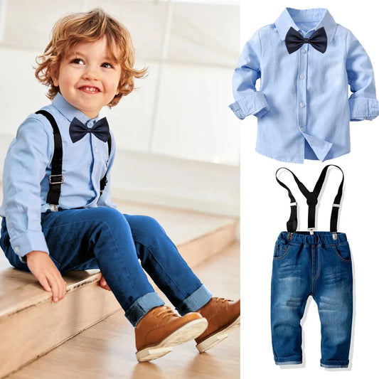 Spring Autumn Gentleman Outfit 1 2 3 4 5 6 7Years Boy