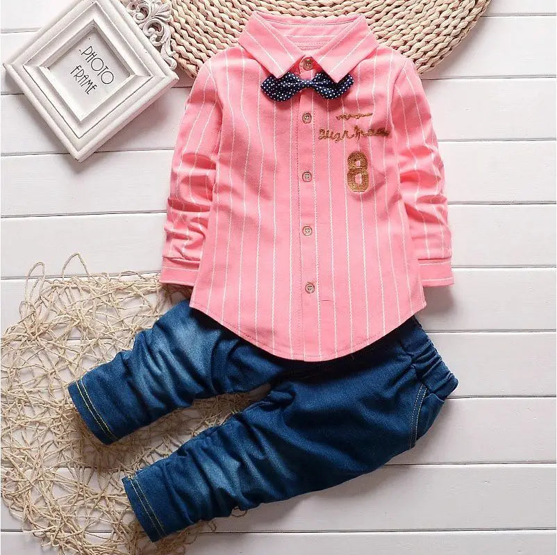 Kids Thinner Clothes Sets Spring Autumn