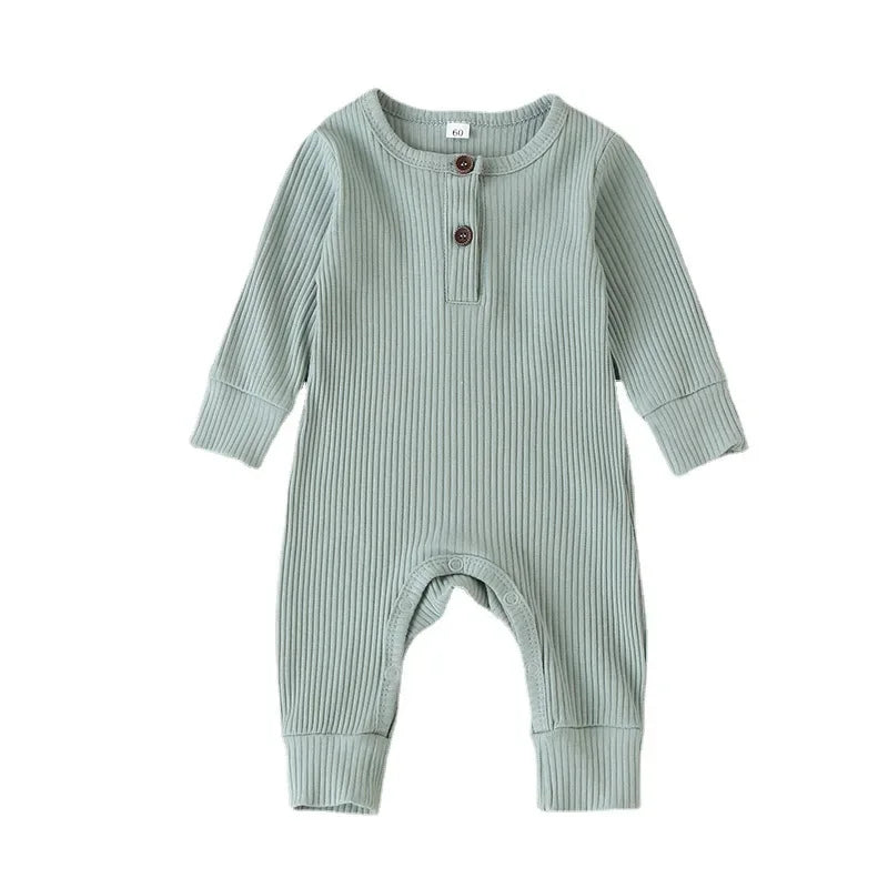 Autumn Newborn Infant Baby Boys Girls Romper