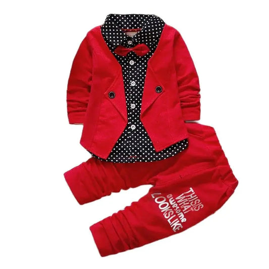 Kids Thinner Clothes Sets Spring Autumn