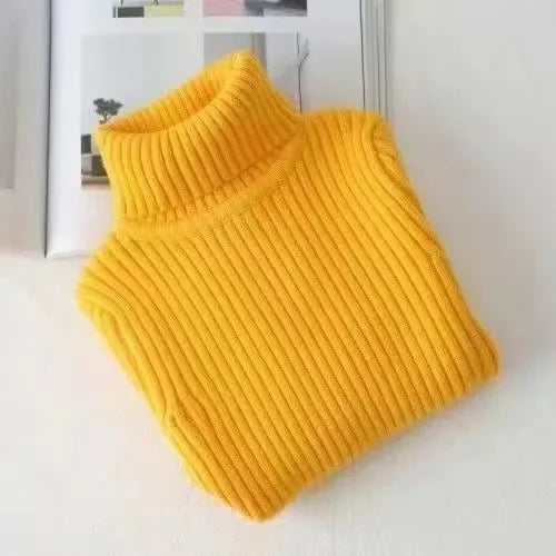 Baby Girls Winter Turtleneck Knitted Sweaters