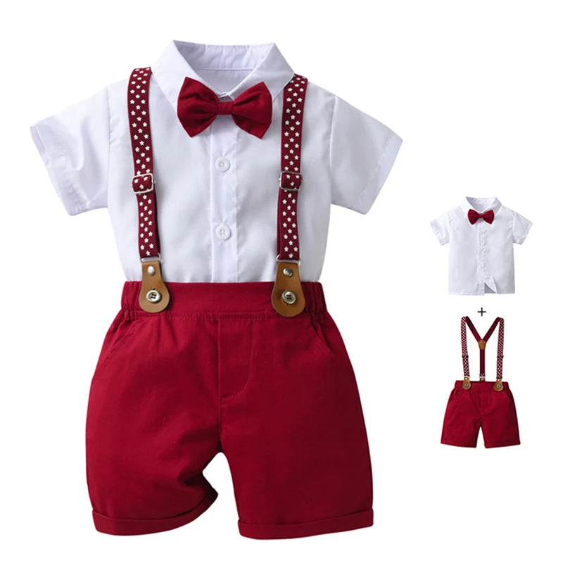 1 2 3 4 5 6 Years Boy Wedding Summer Clothes