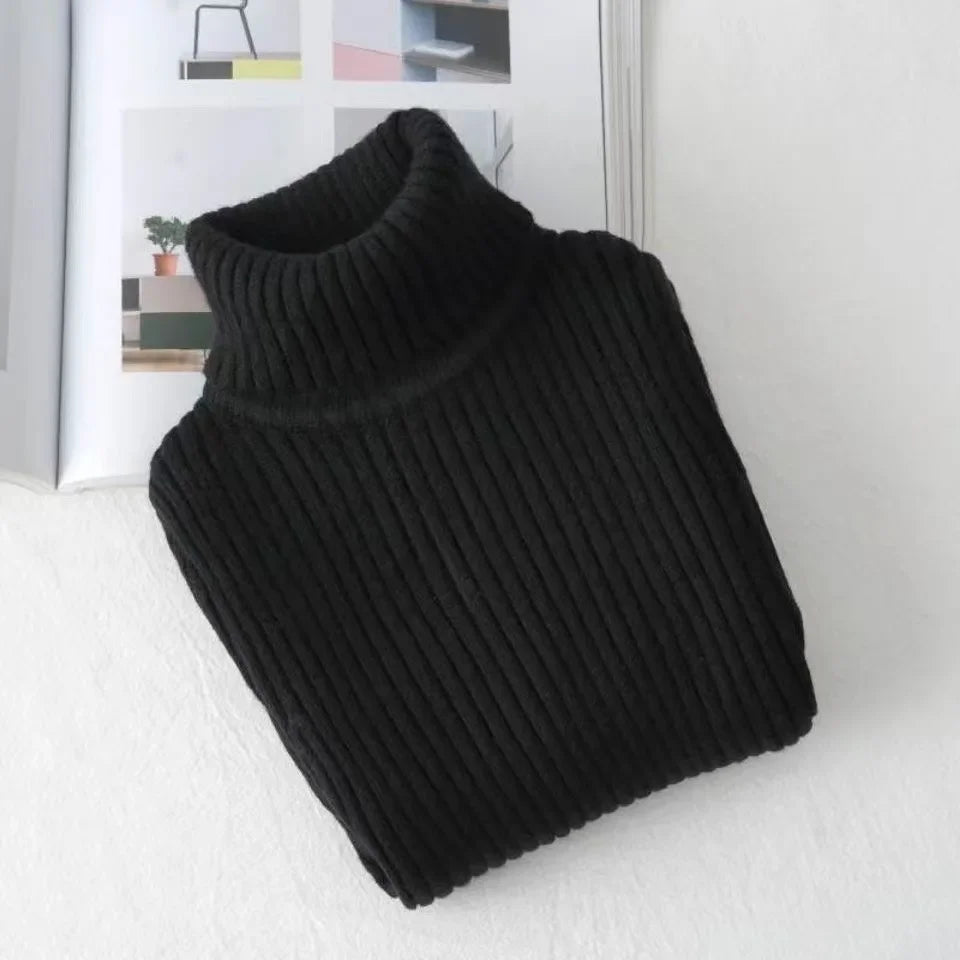 Baby Girls Winter Turtleneck Knitted Sweaters